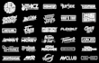 design dj music, edm, rap hip hop, typography, rock artist or band logo