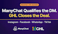 connect manychat to ghl and build full lead automation pipeline