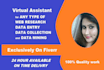 be your virtual assistant for data entry, web research,excel entry