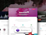 do website in material design ui, php, html5, bootstrap
