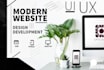 design modern website template