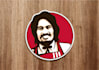 draw your face like kfc logo style