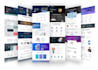 create a one page digital website agency in 12hours