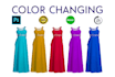 do color changing or color correction work professionally