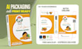 convert ai generated packaging design into print ready vector psd cdr pdf file
