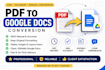 convert PDF to google docs