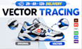 fix ai image, redraw ai image, and convert image to vector