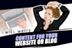 write 150 words of content for websites or blogs