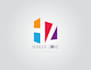 create negative space logo