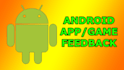 test and review your android game or app