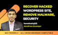 remove wordpress malware and hack recovery, security hardening in 24h