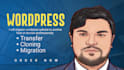migrate wordpress website to another host or domain professionally