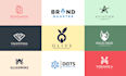 design trendy minimalist, modern logo for your business