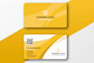 do unique minimalist business card design with stationary