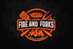 do food, bbq, grill, restaurant logo design