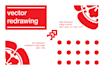 redraw any low resolution logo into high resolution