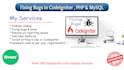 fix bugs or develop PHP mysql web application