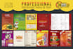 provide professional restaurant menu, set menu or flyer