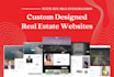 do a professional real estate website for you in wordpress