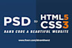 convert PSD to html responsive with bootstrap5