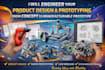 engineer your mechanical product from concept to manufacturable prototype