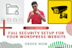 secure your wordpress website with high security protection