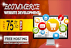 do ecommerce website design and development