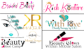 do cosmetics and beauty bar logo