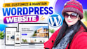 fix, design customize and maintain your wordpress website