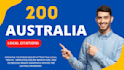 do 200 australian local citations for local SEO