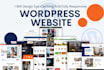 create a commercial business wordpress website
