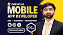 do ai mobile app development, ios app, android app flutter, react native, ios