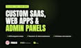 do custom ai website development, full stack saas mvp, or admin panel