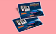 design a professional postcard for print and marketing