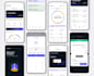 design a modern mobile app or web app uiux design