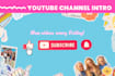 make your youtube channel intro or outro