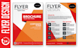 creative flyer, brochure, postcard, leaflet design