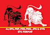 complex vector tracing, edit logo