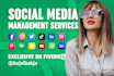 be your social media manager