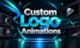 create a custom logo animation and intro video