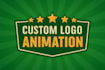 create a custom logo animation and intro video
