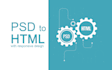 convert PSD to HTML5 responsive website