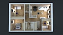 3d floor plan rendering