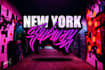 create graffiti tagging logo for wallaper brand