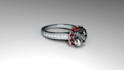 create cad design jewelry and animation rendering