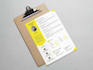 design a creative and professional curriculum vitae