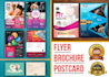 design business flyer, postcard or eddm postcard