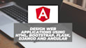 design web applications using html, aws and databases