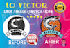 vector trace any image for your brand