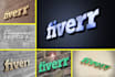 create 50 photorealistic full HD 3d mockup for your logo